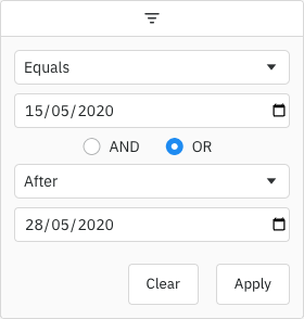 Date Filter